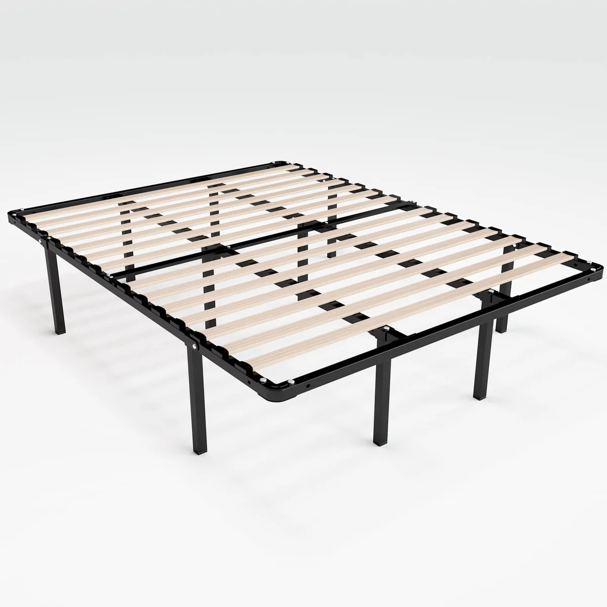 ZINUS Euro Slats 14 Inch Metal Platform Bed Frame