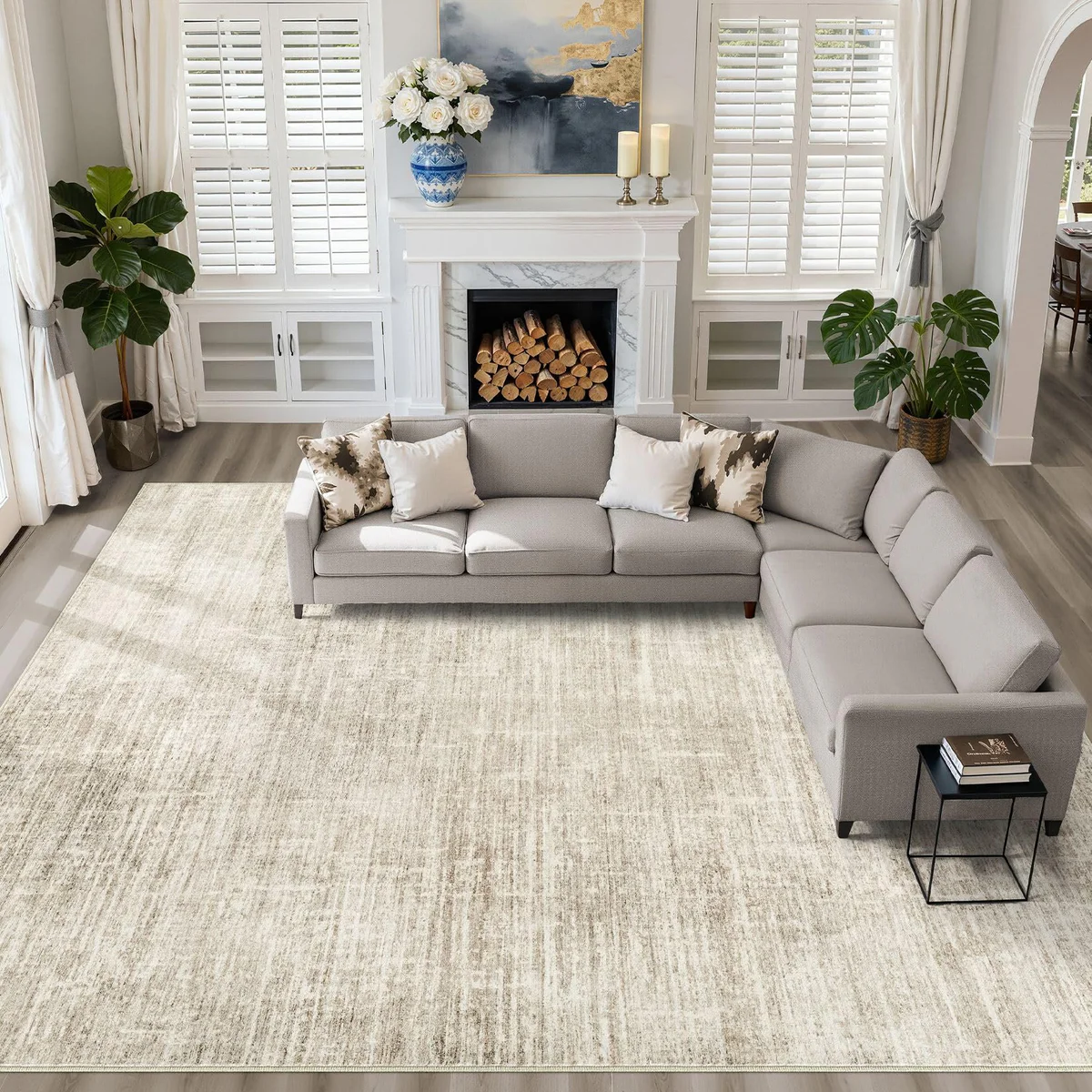 LOONGRUG Abstract Area Rug