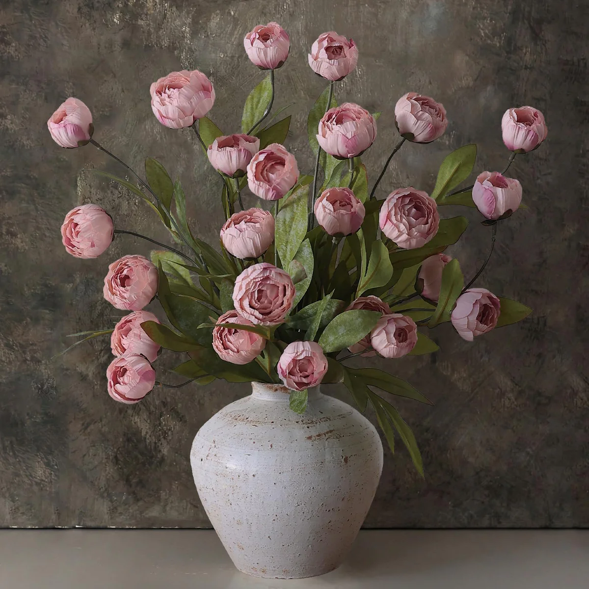 VIERENA Artificial Peony Flowers