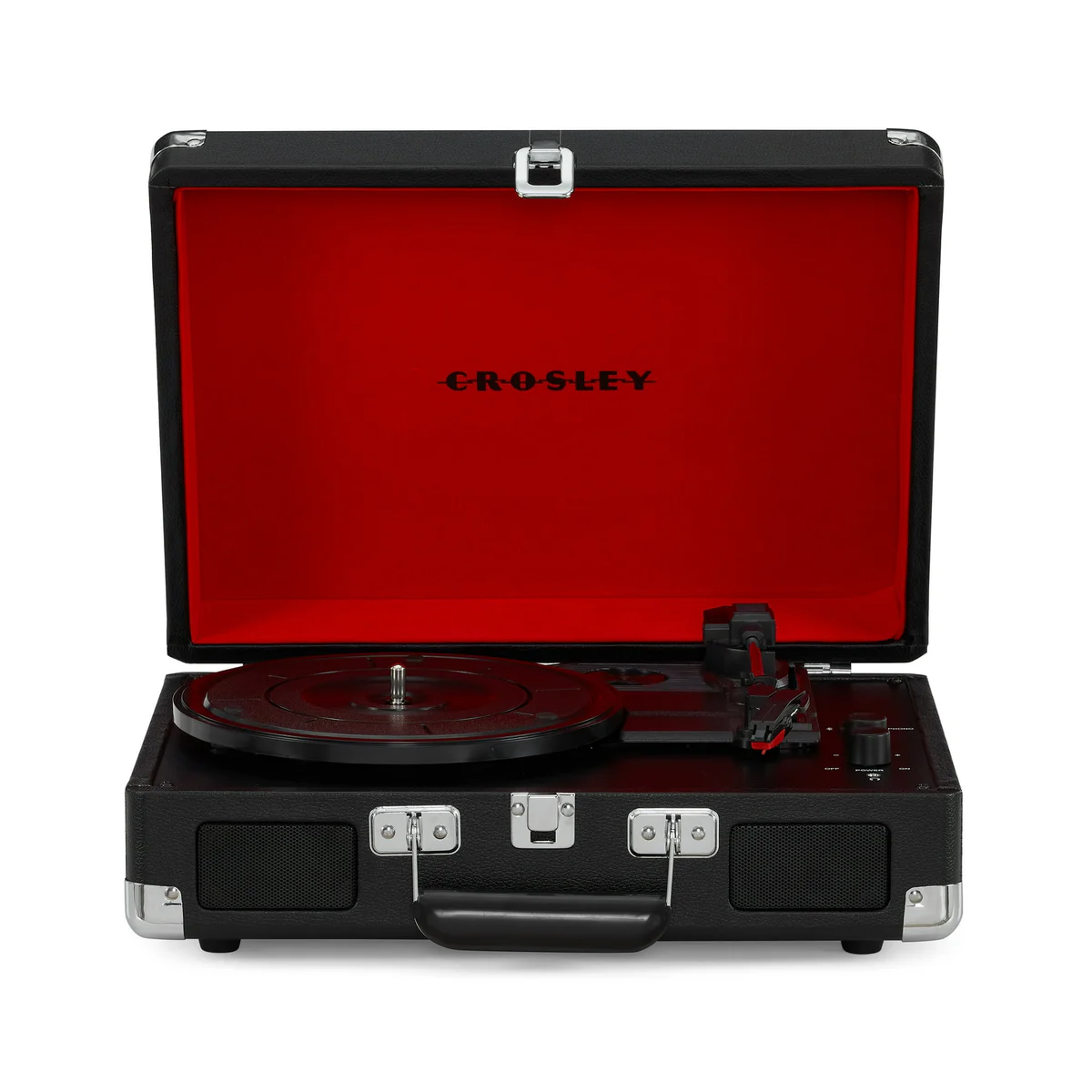 Crosley Cruiser Premier Vinyl Record Player with Speakers and Bluetooth - Audio Turntables