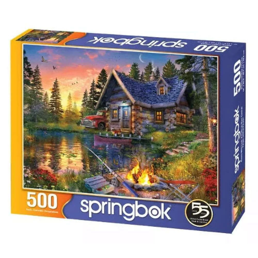 Springbok Cabin Jigsaw Puzzle