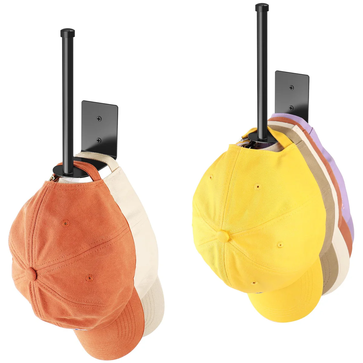 Durmmur Wall Mounted Hat Rack Hooks