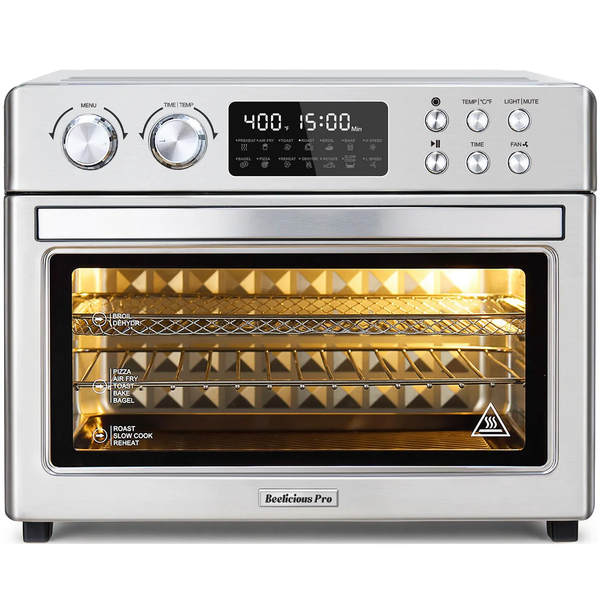 Beelicious Pro Air Fryer Toaster Oven