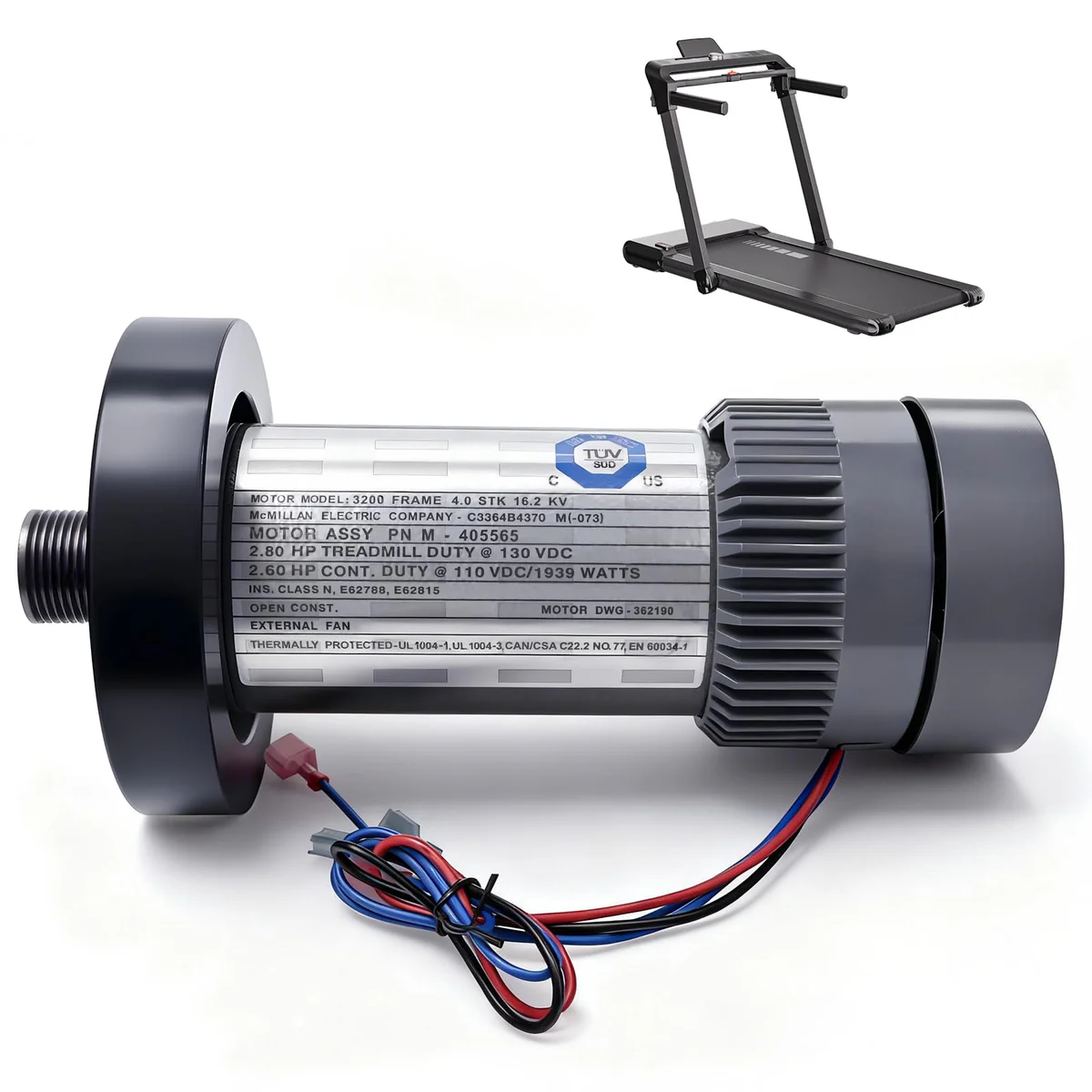 Npmkx Treadmill Dc Drive Motor with Flywheel