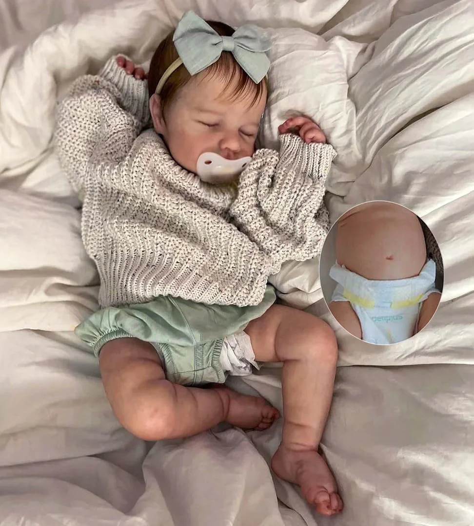 Zero Pam Silicone Baby Doll - 20 in Realistic Reborn Baby