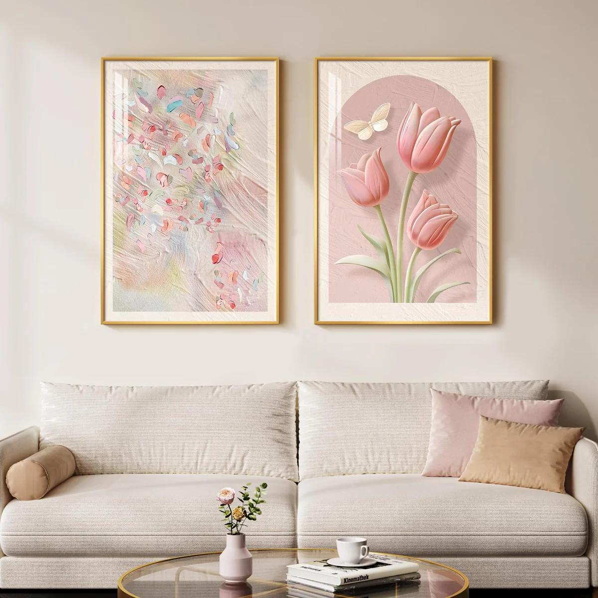  Cuspin Floral Wall Art