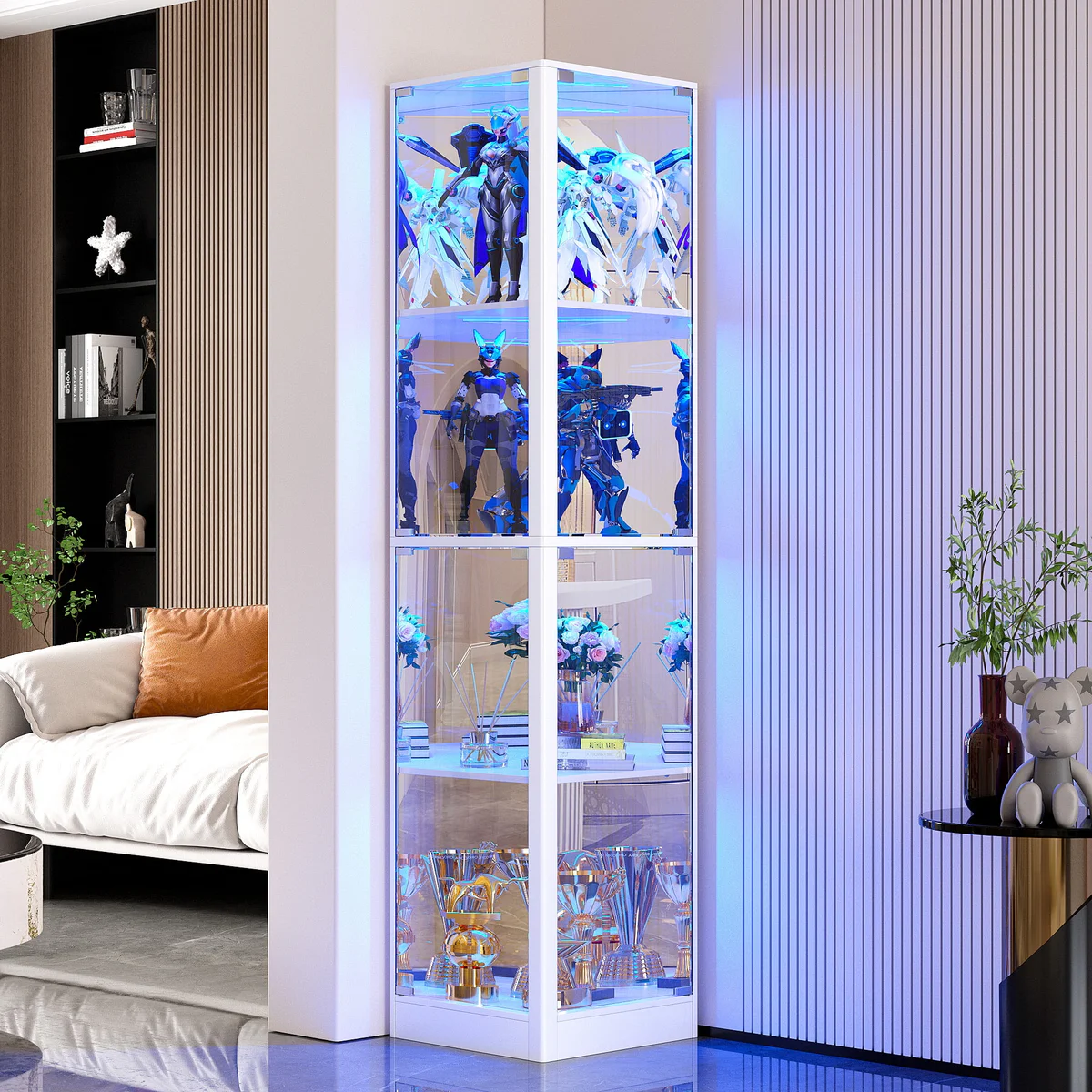 VKCC Corner Display Cabinet 