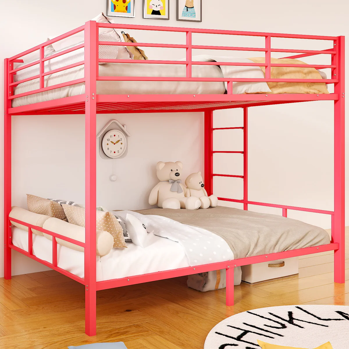 Zimtown Bunk Bed Frame