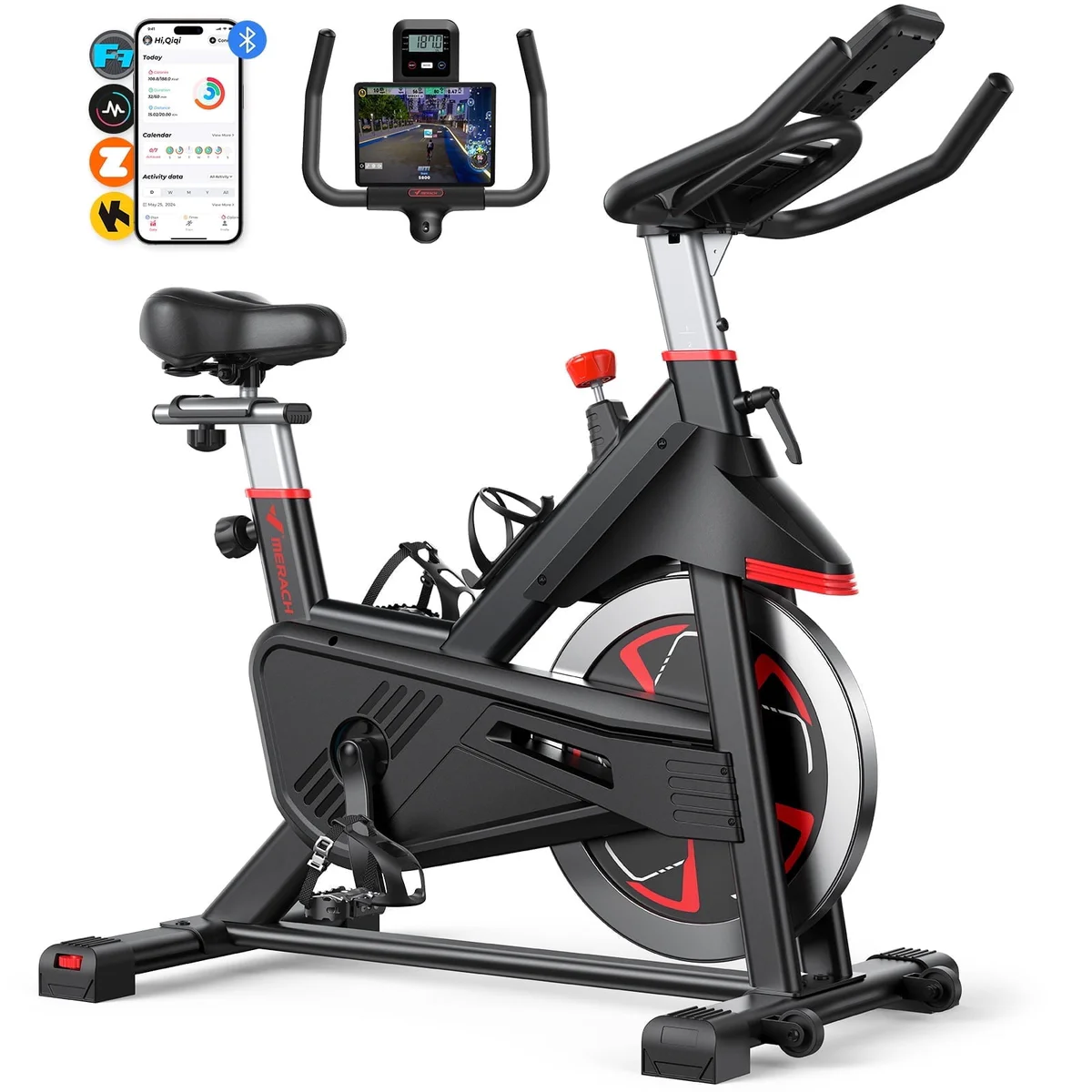 MERACH Stationary Exercise Bike