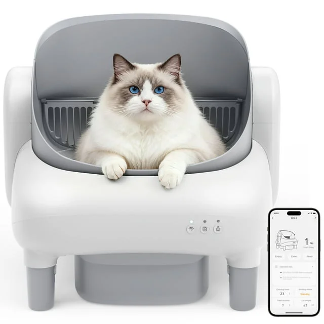 Cumrige Automatic Self-Cleaning Cat Litter Box