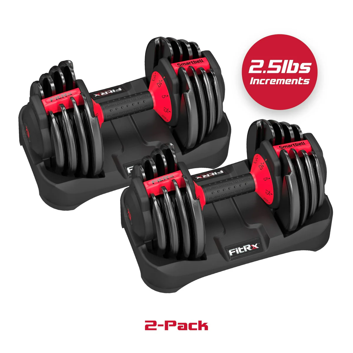 FitRx Adjustable Dumbbells 