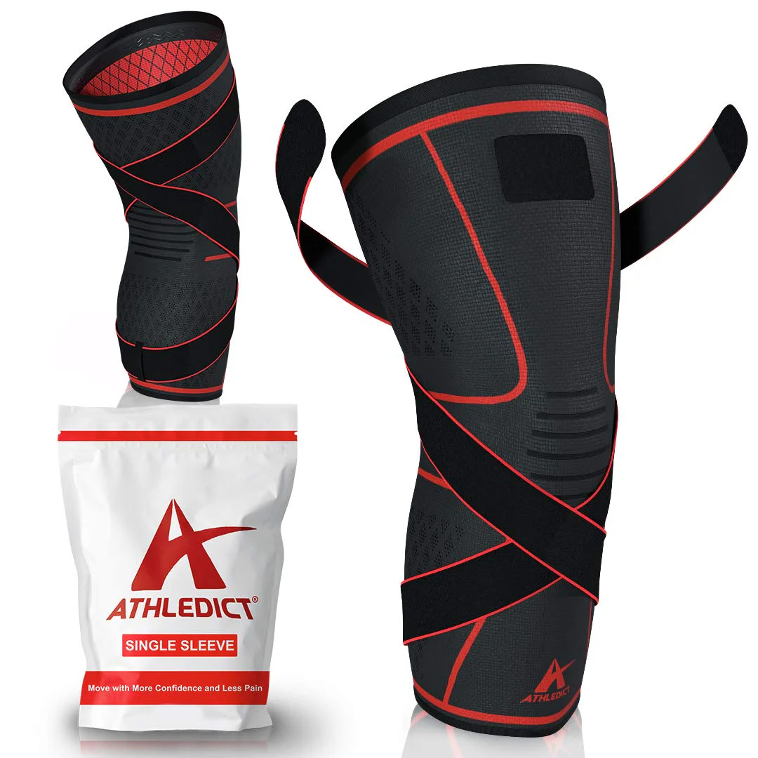 ATHLEDICT Knee Brace Compression Sleeve