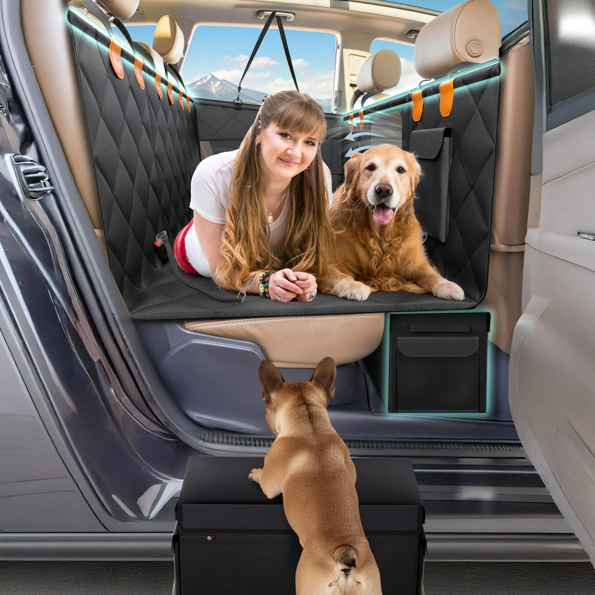 TIDYTOES Dog Car Seat Cover