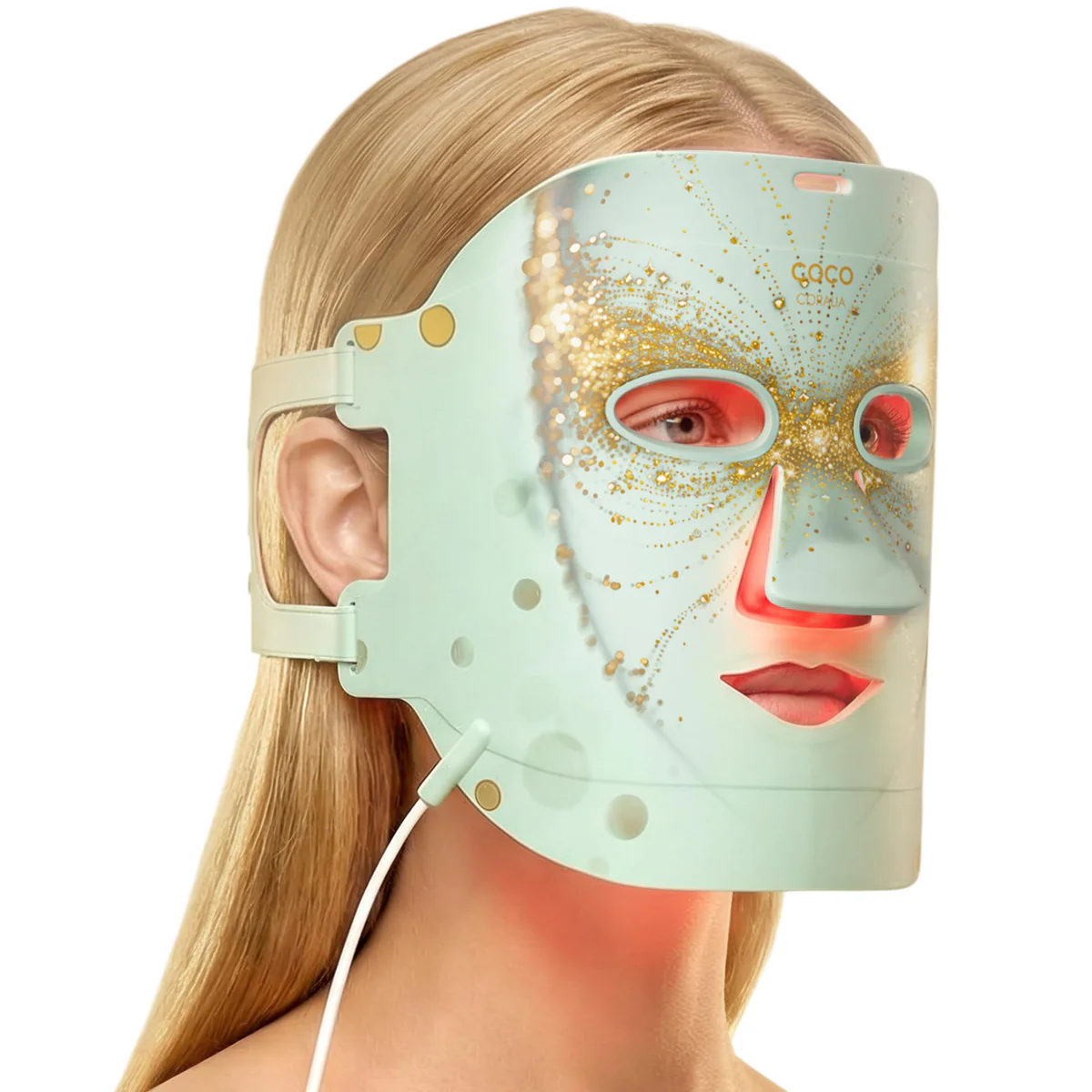 COCO CORALIA LED Face Mask Light Therapy