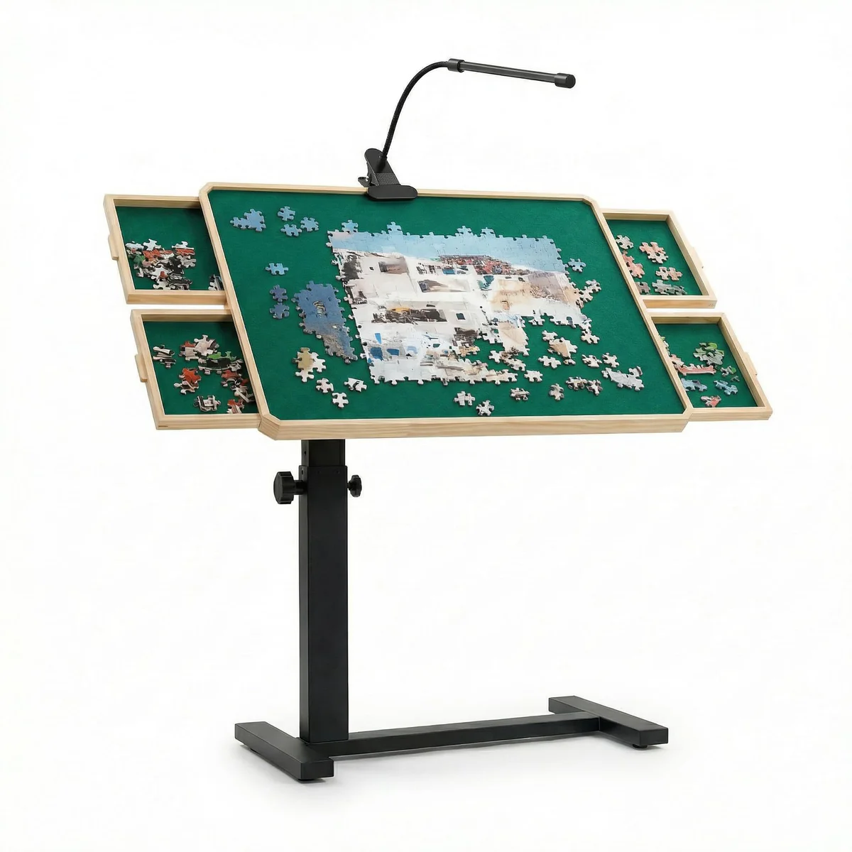OIRBOEUS Folding Puzzle Table
