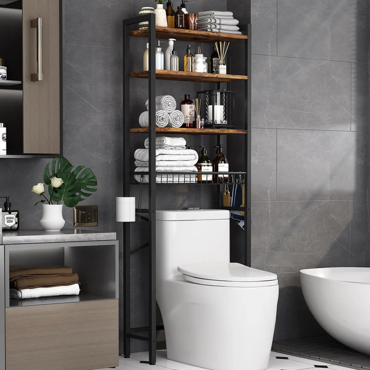 Kalrin Freestanding Storage Rack