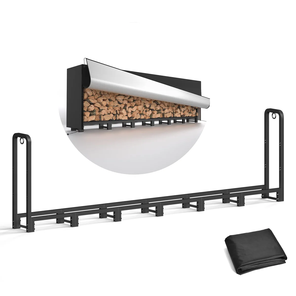SunyesYoon Firewood Rack
