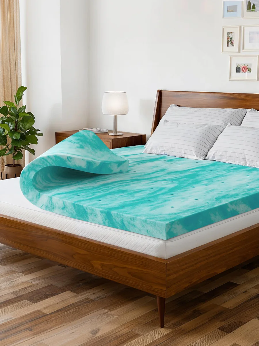 CGK Unlimited Gel Memory Foam Mattress Topper