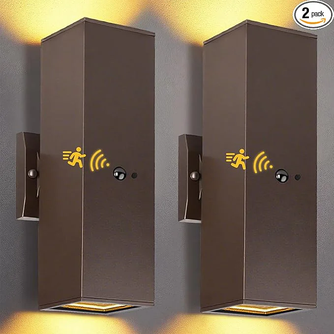 wowlite Motion Sensor Outdoor Wall Lights