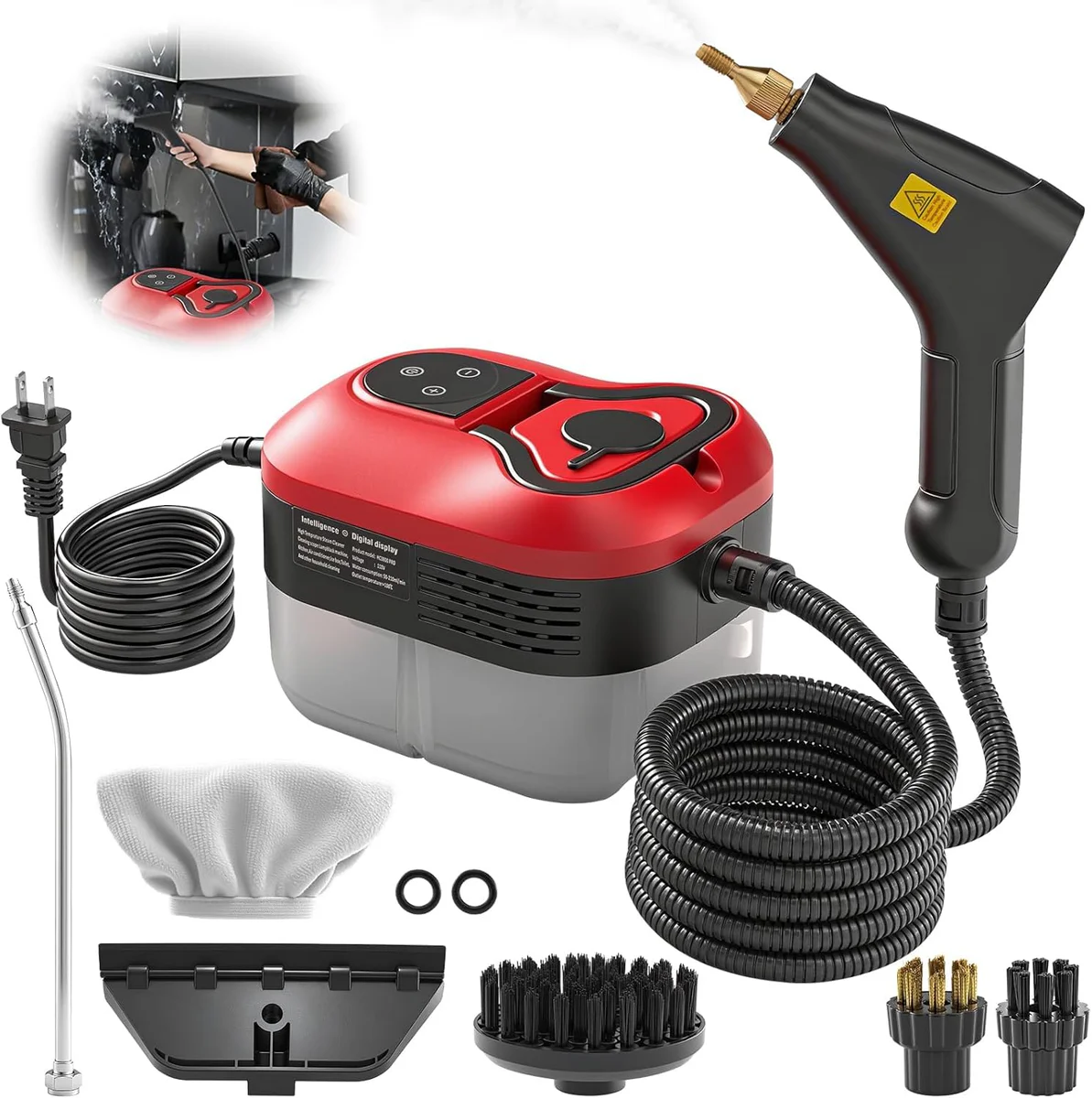 Saker High-Temperature Steam Cleaner for Home