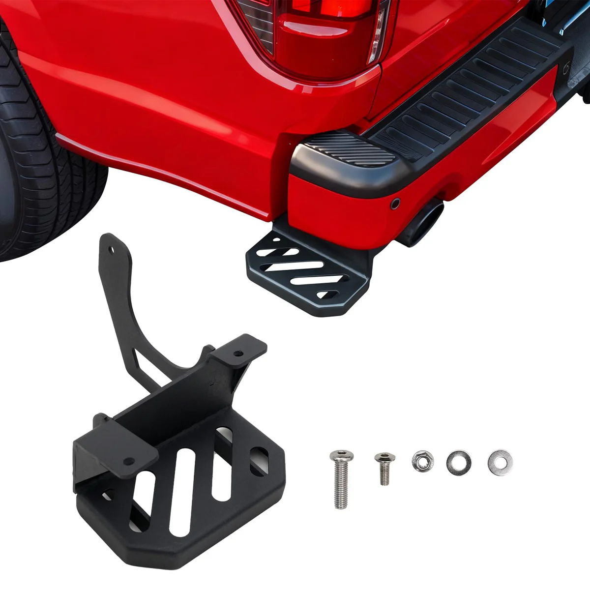Maxzina Rear Bed Step for 2024 2025 Ford F150 Driver Side