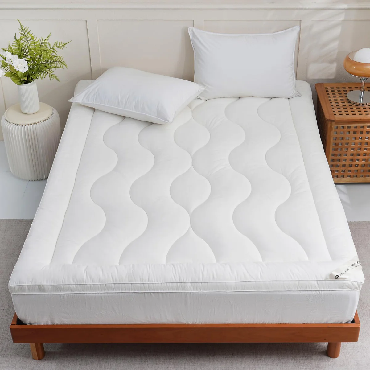 YOUR MOON 100% Wool Mattress Topper