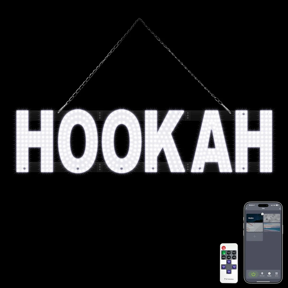 LemonNova Hookah LED Sign