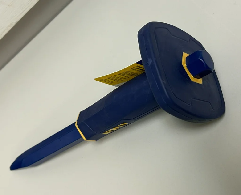 Irwin Guarded Concrete Chisel 