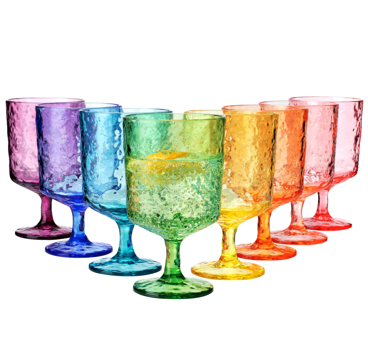 KX-WARE Acrylic Wine Glasses