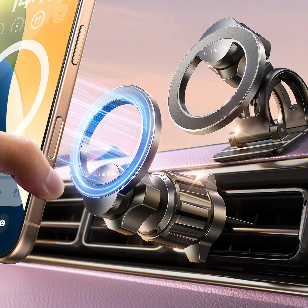 LISEN Magnetic Phone Mount