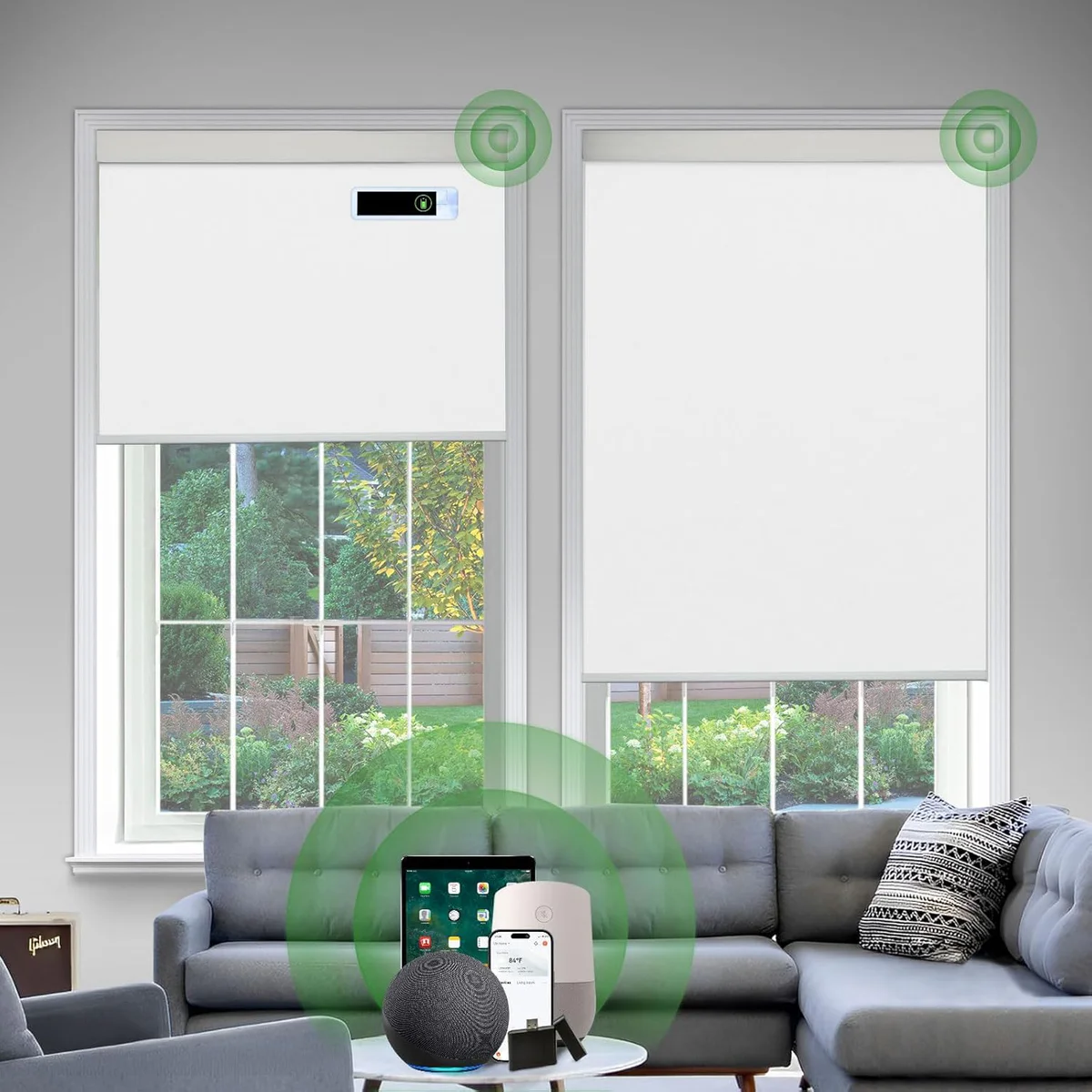 DONGFXK Motorized Roller Shades