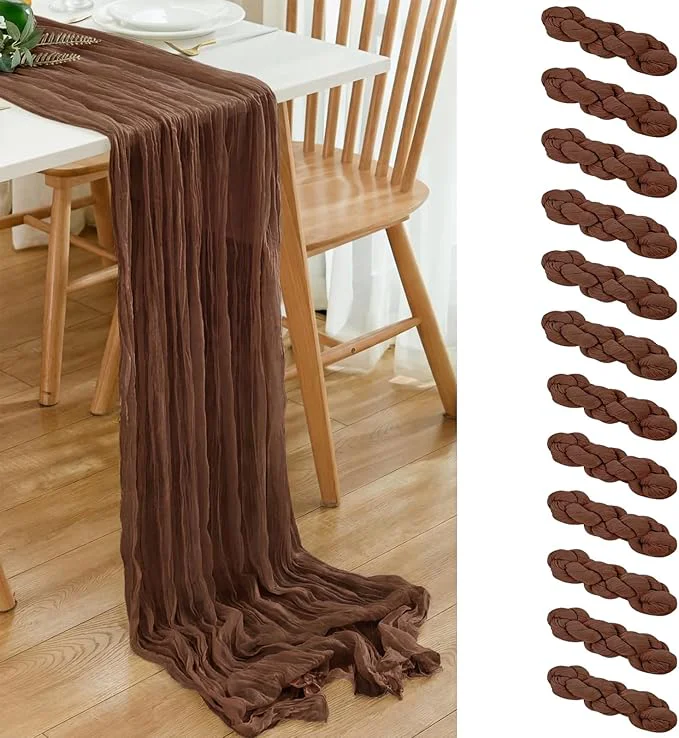 Dspoot Gauze Table Runner