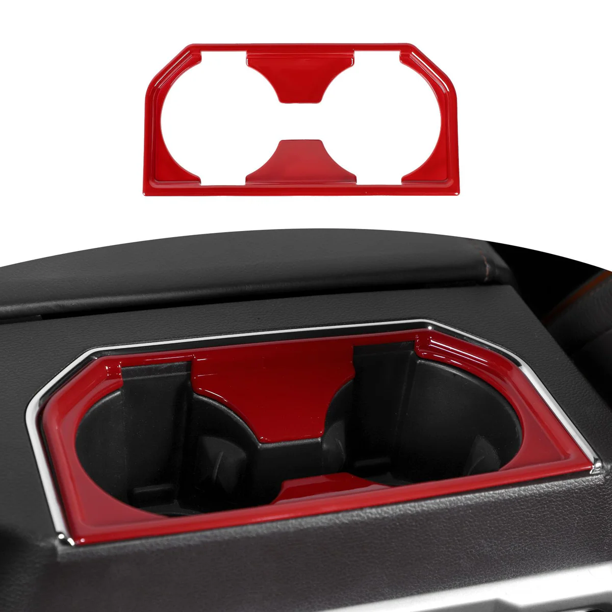 RT-TCZ Center Console Rear Cup Holder Trim Cover