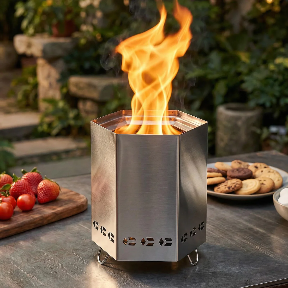 Julttum Tabletop Fire Pit