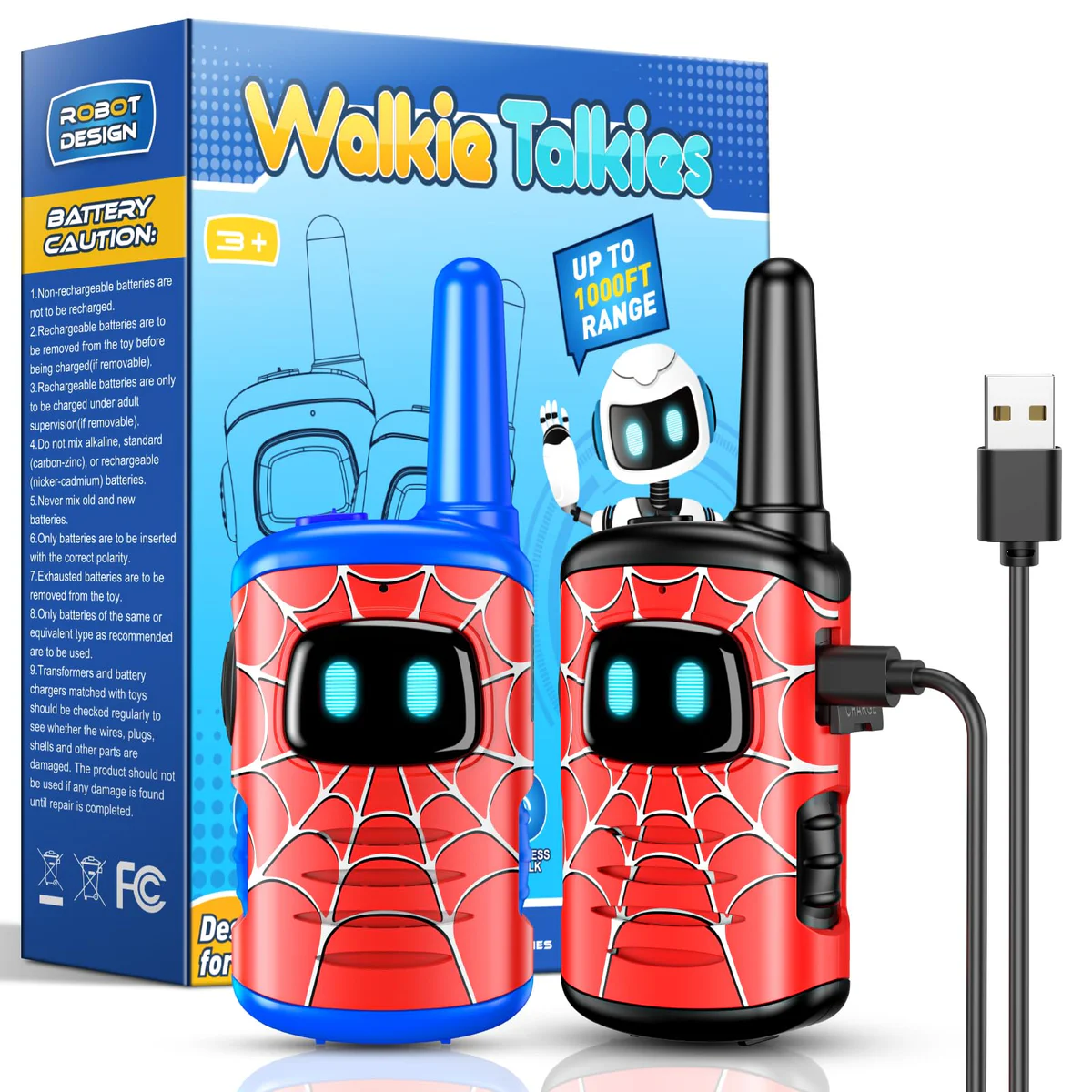 comedyfun Kids Walkie Talkies 