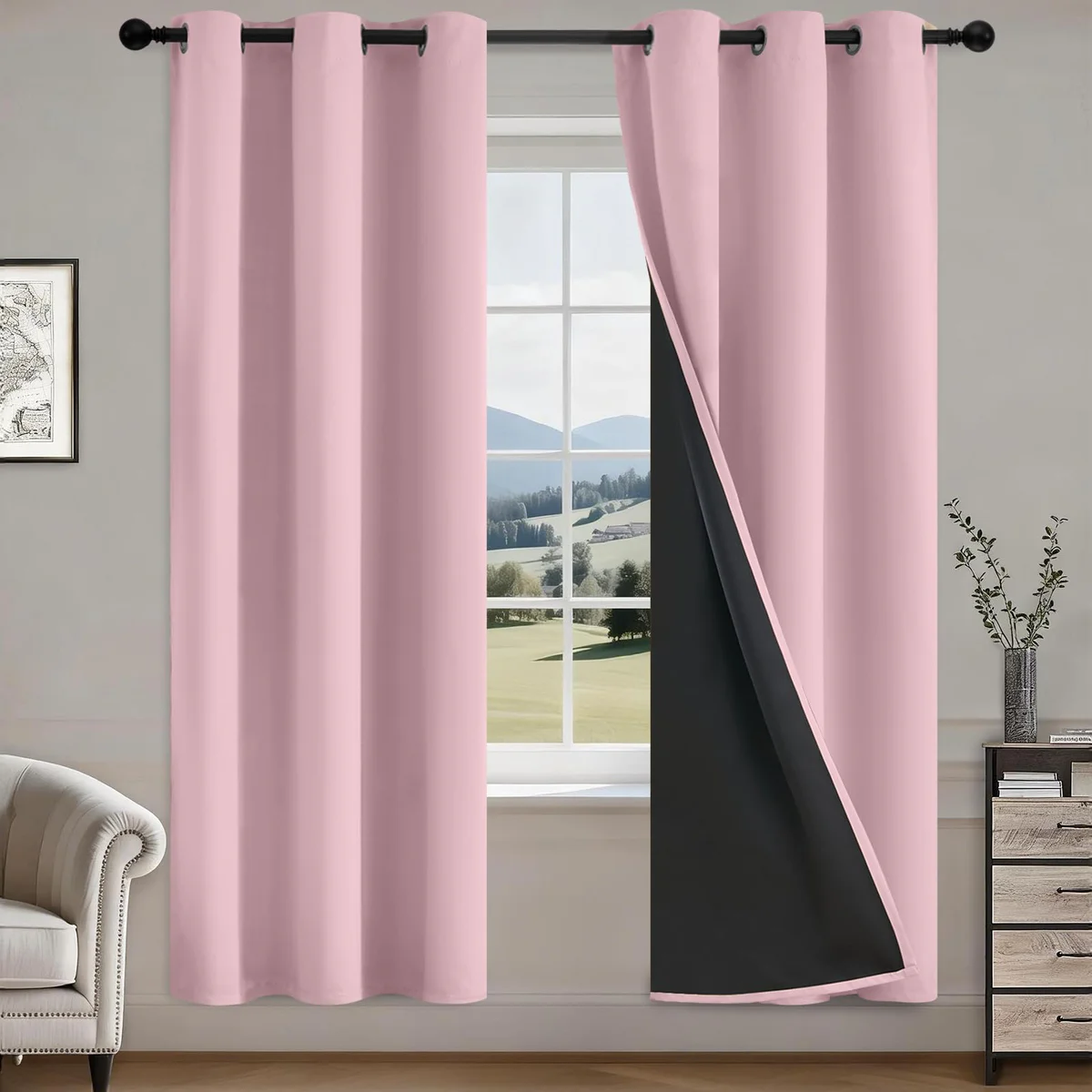 COSVIYA Blackout Curtains
