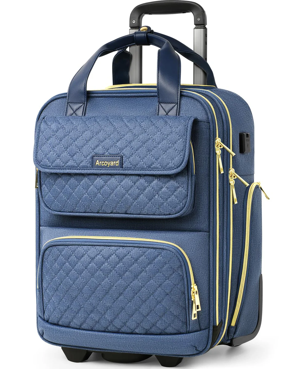 Arcoyard Underseat Carry On Luggage 