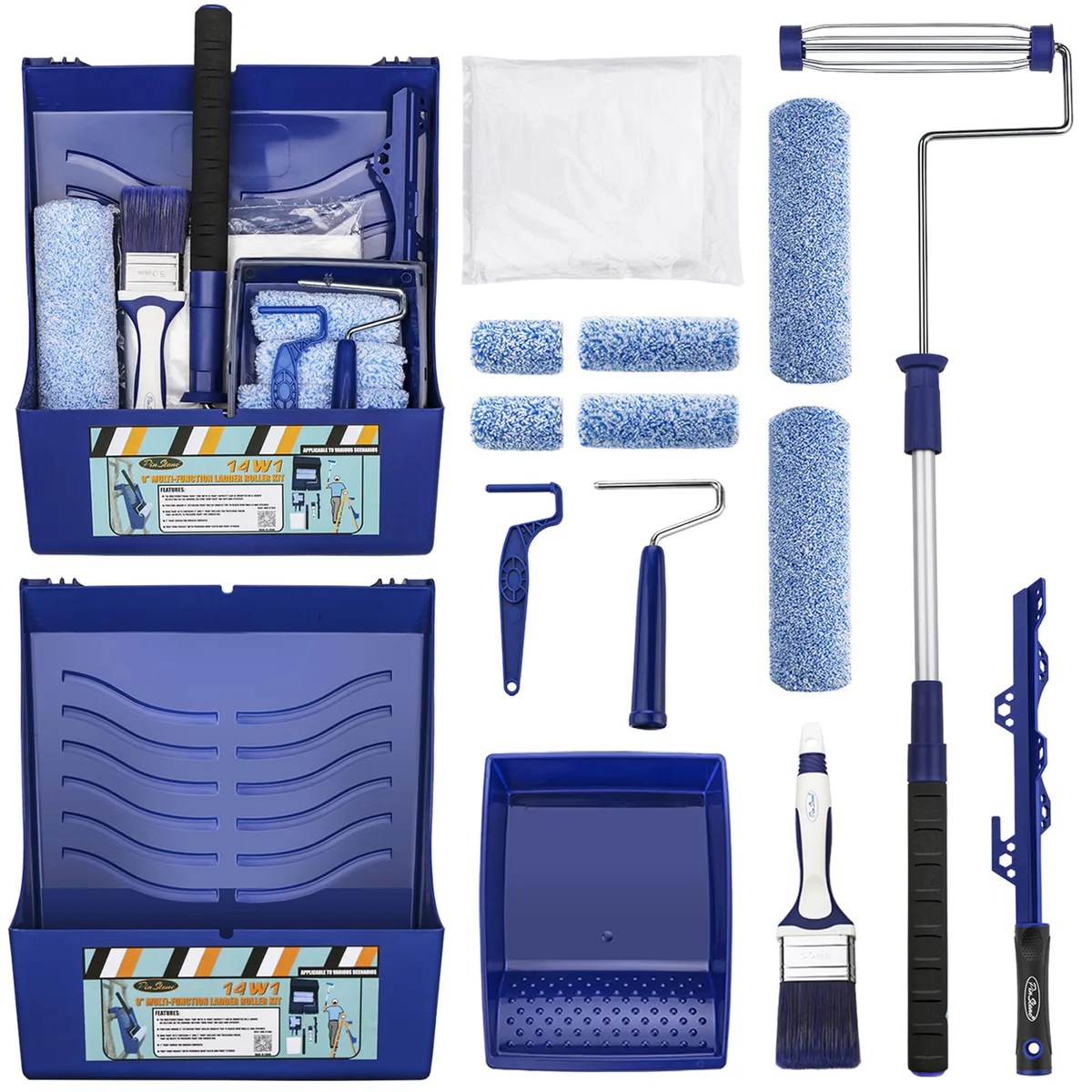 PinStone Multi-Function Paint Roller Kit