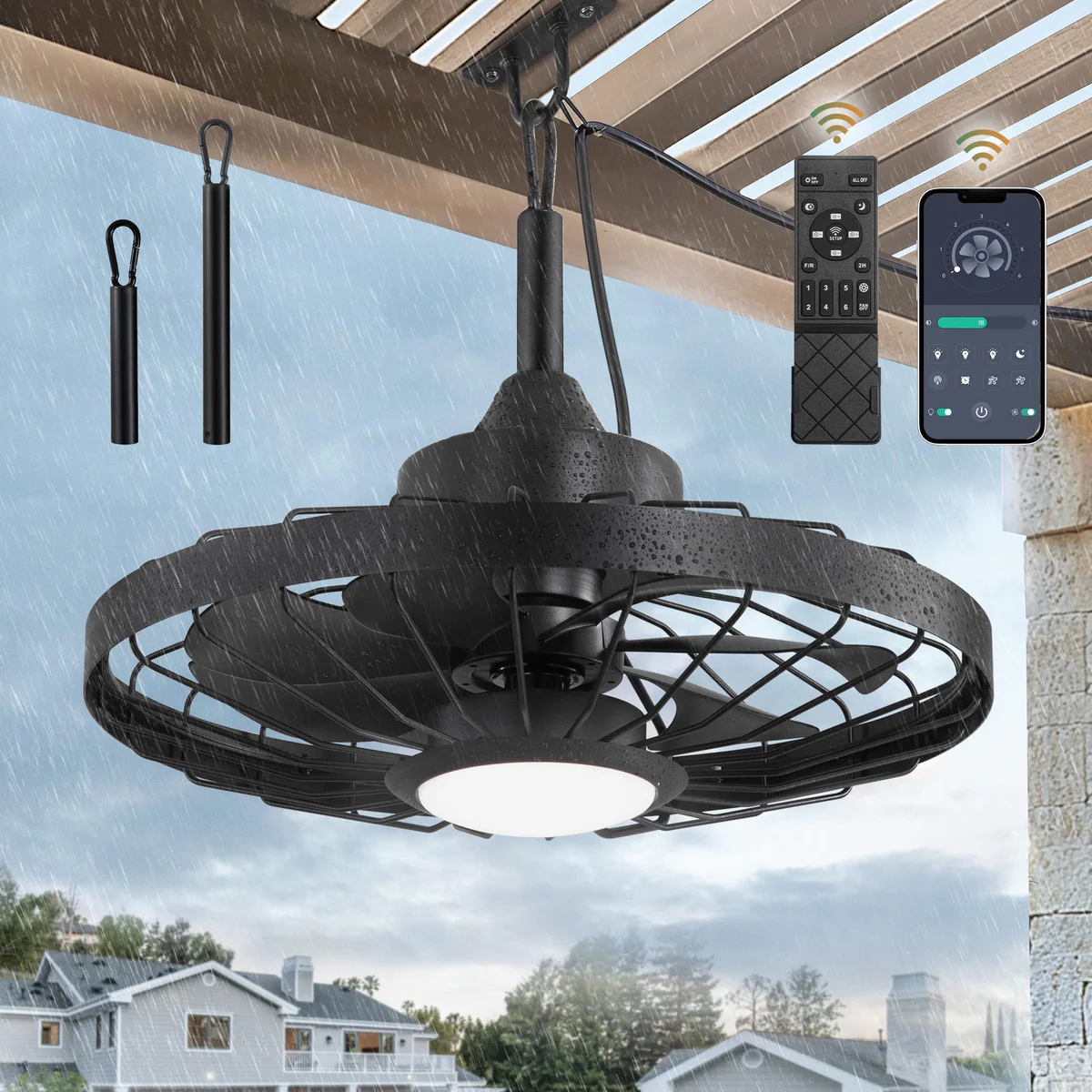 LEDIARY Ceiling Fan Light