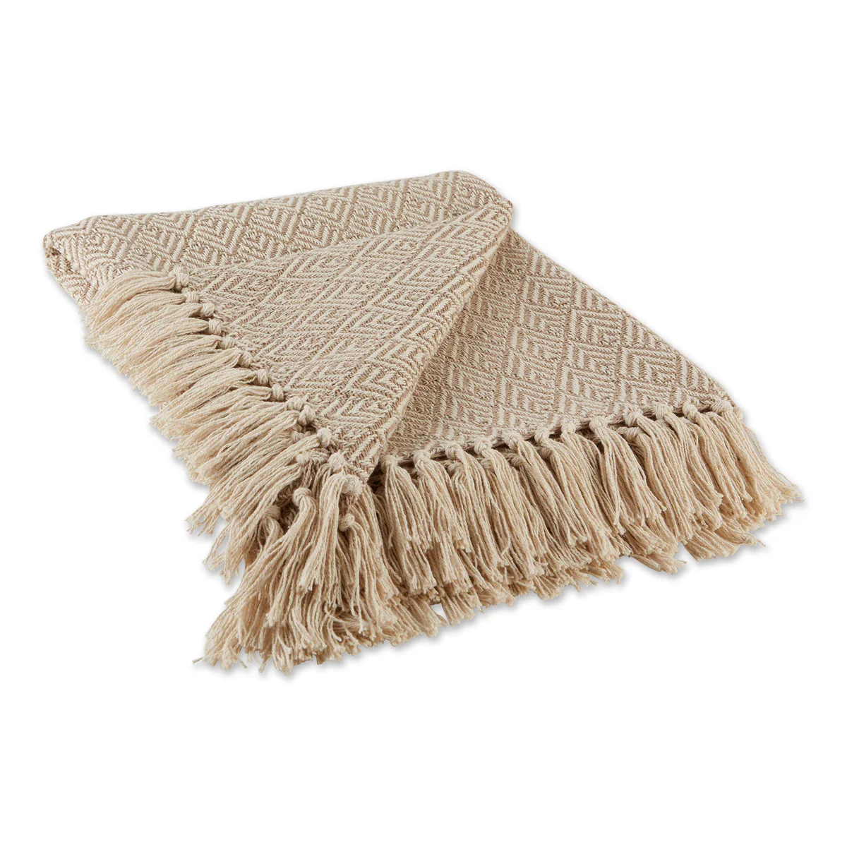 DII Diamond Woven Throw Blanket