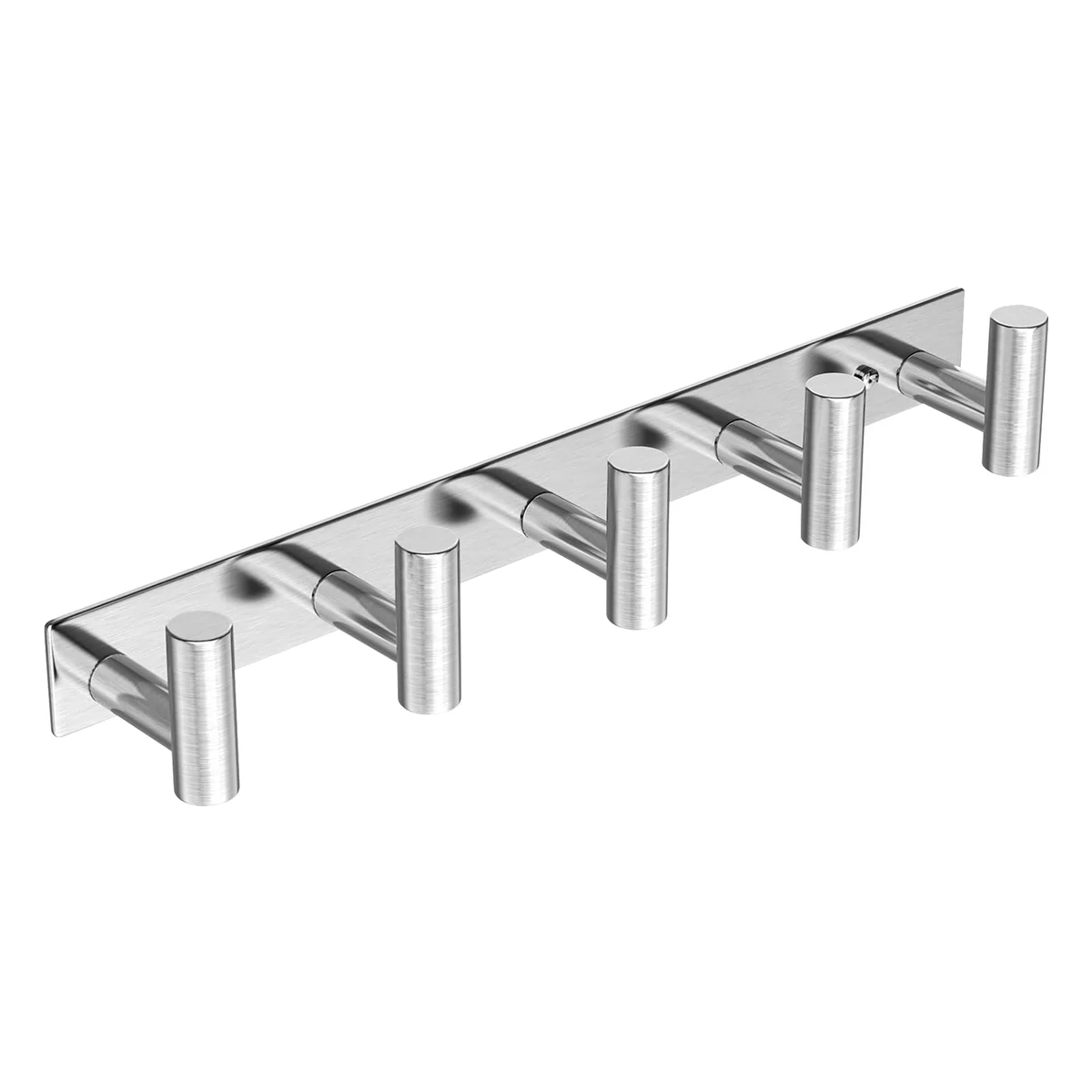 VINHOLD Stainless Steel Wall Mounted Coat Rack - 5 Hooks