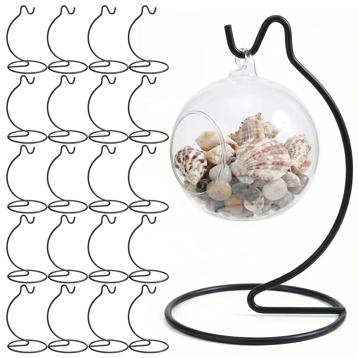 Douaowoc Metal Iron Ornament Display Stands