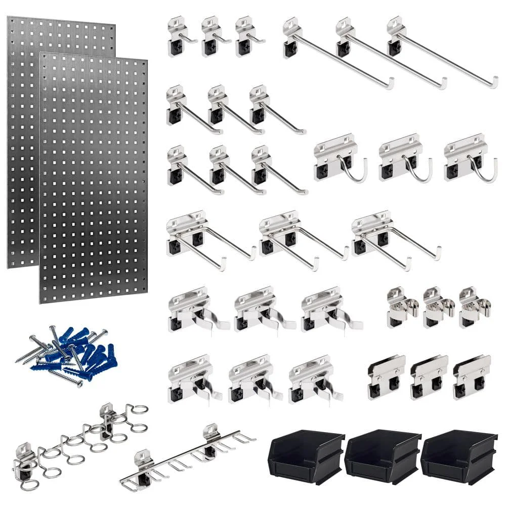 Triton Products 304 Stainless Steel Square Hole Pegboards 