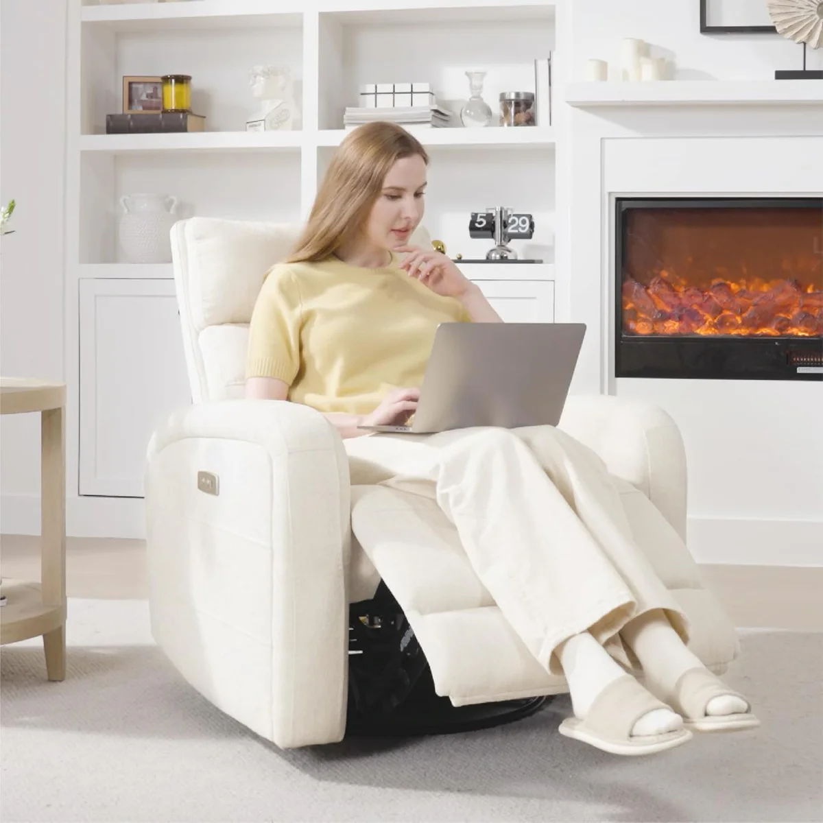 Watson & Whitely Swivel Power Recliner