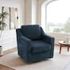 UIXE-Chenille Upholstered Swivel Chair