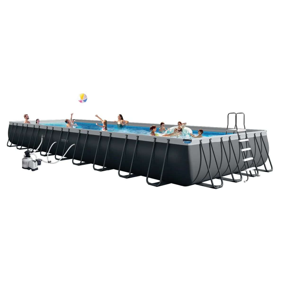 Intex Ultra XTR Deluxe Rectangular Pool Set