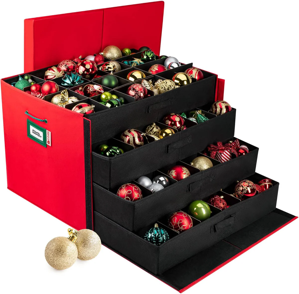 HOLDN’ STORAGE Christmas Ornament Storage Box
