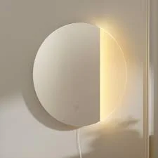 ONEWISH LED Mirrored Wall Sconce