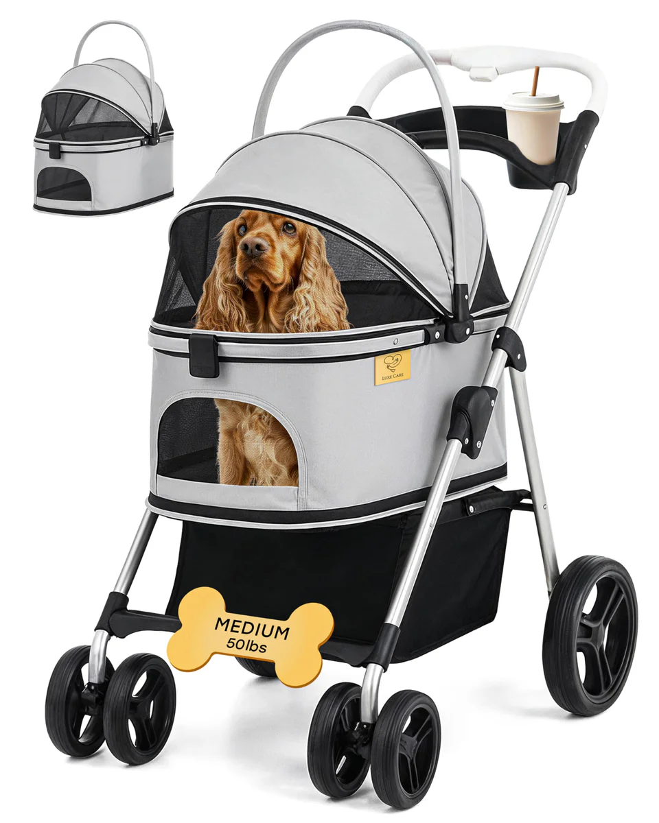 LUXE CARES Pet Stroller 