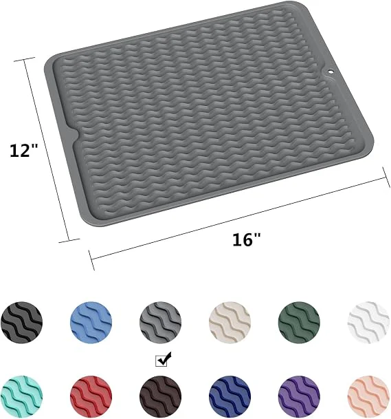 ZLR Silicone Dish Drying Mat